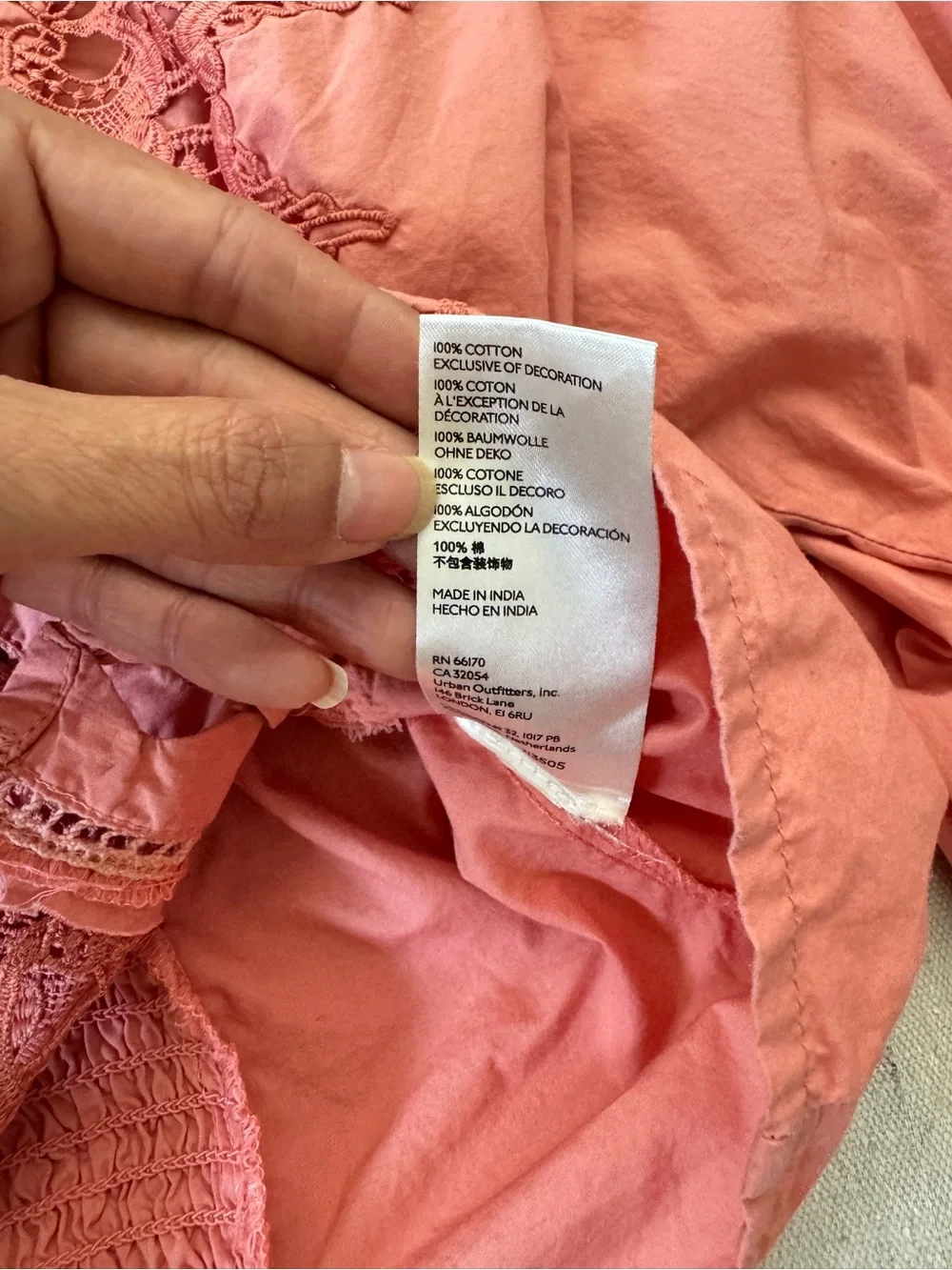 Free People blouse lightweight up